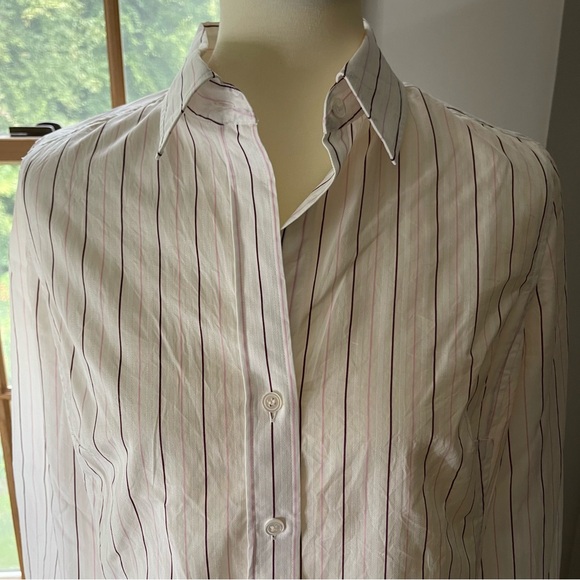 Ann Taylor Fitted Button Shirt - Picture 3 of 5